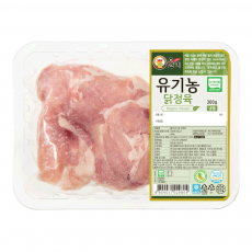유기농 닭정육 (뼈없는닭다리살) [냉동] 300g